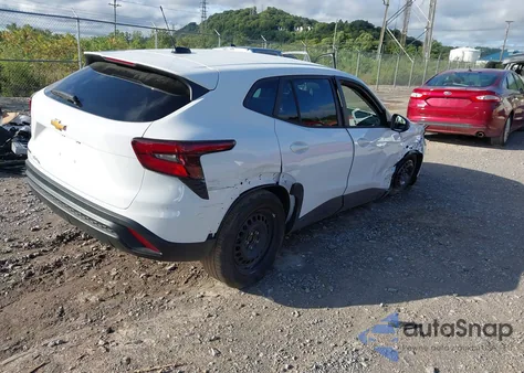 2025 Chevrolet Trax Ls from USA, damaged, VIN KL77LFEP0SC294612